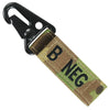 Condor Blood Type Key Chain ( 4 Pcs / Pack ) - Bulletproof Zone