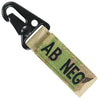 Condor Blood Type Key Chain ( 4 Pcs / Pack ) - Bulletproof Zone