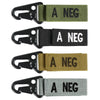 Condor Blood Type Key Chain ( 4 Pcs / Pack ) - Bulletproof Zone