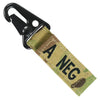 Condor Blood Type Key Chain ( 4 Pcs / Pack ) - Bulletproof Zone
