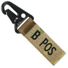 Condor Blood Type Key Chain ( 4 Pcs / Pack ) - Bulletproof Zone
