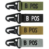Condor Blood Type Key Chain ( 4 Pcs / Pack ) - Bulletproof Zone