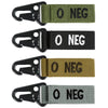 Condor Blood Type Key Chain ( 4 Pcs / Pack ) - Bulletproof Zone