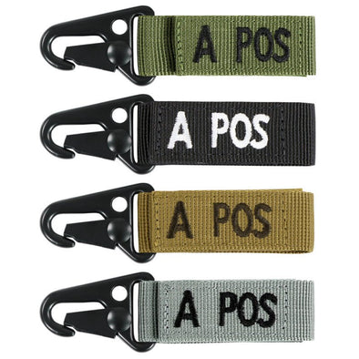 Condor Blood Type Key Chain ( 4 Pcs / Pack ) - Bulletproof Zone