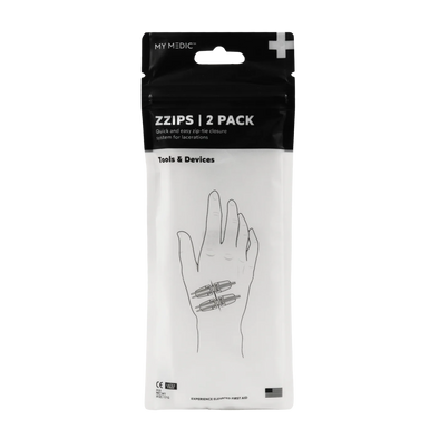 My Medic ZZIPS | 2 - PACK (WOUND CLOSURE STRIPS) - Bulletproof Zone
