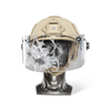 Atomic Defense NIJ IIIA+ Face Shield Bulletproof Helmet Visor for PASGT, MICH, FAST, ACH Ballistic Helmets