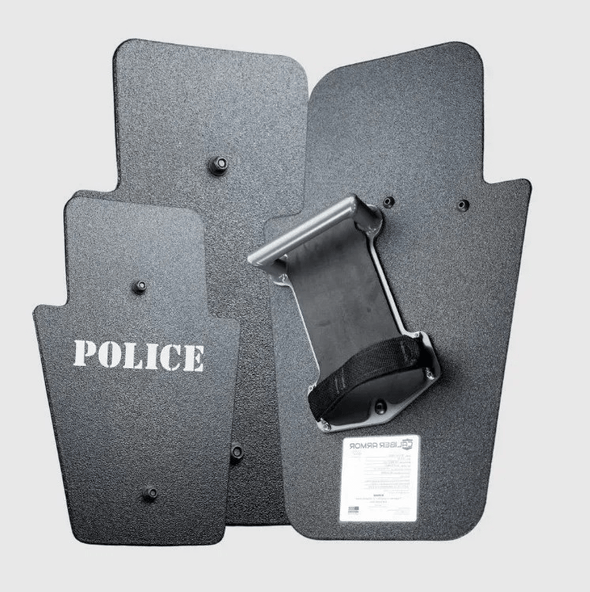 Police Ballistic Shield Caliber Ultra Series Rifle 2 (III++) Shield - Bulletproof Zone