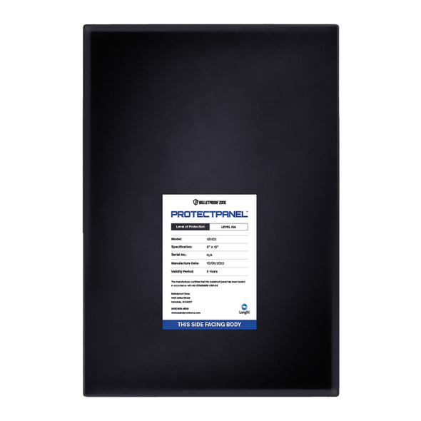 ProtectPanel® 12" x 18" Level IIIA Backpack Insert - Bulletproof Zone