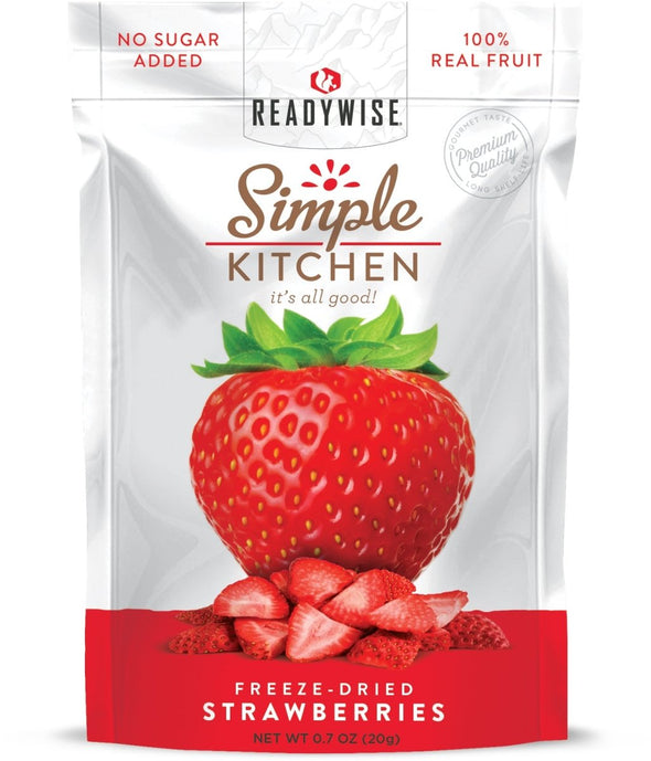 ReadyWise 6 CT Case Simple Kitchen Strawberries - Bulletproof Zone