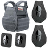 Spartan Armor Systems Spartan™ Omega™ AR500 Body Armor and Spartan Swimmers Cut Plate Carrier Entry Level Package