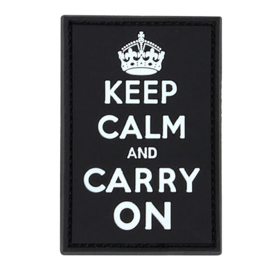 Condor Keep Calm & Carry Pvc Patch (6Pcs/Pack)