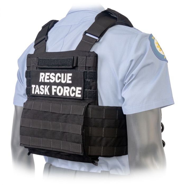 Rescue Task Force Tactical Vest Kit with Level III Soft Body Armor, Si