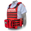 North American Rescue PH3 (RTF) Rescue Task Force Vest Kits in EMS Red