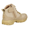 ALTAI Tan Work Waterproof Side Zip 6" Boots (MFM100-ZS)