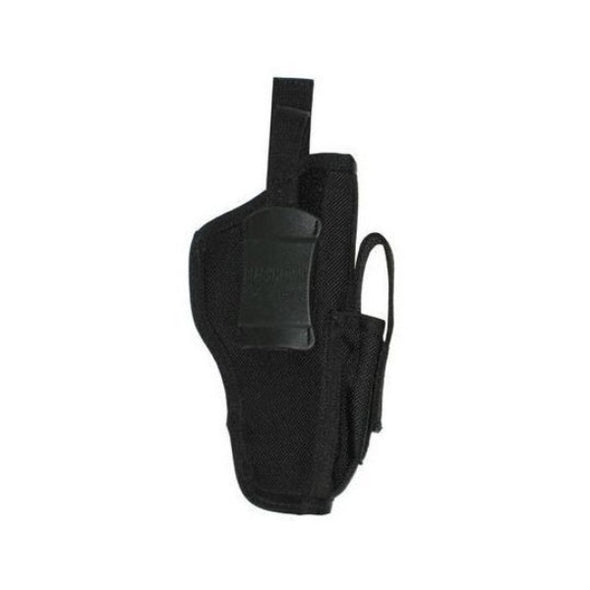 BLACKHAWK! Ambidextrous Shoulder Holster With Mag Pouch Black Color with Removable spring-steel clip
