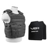 NcStar Expert Plate Carrier Vest With 10"X12" Level III+ PE Shooter's Cut 2x Hard Ballistic Plates