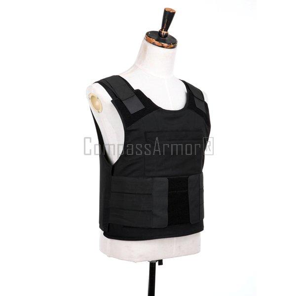 LIGHT-WEIGHT CONCEALED BULLETPROOF VEST with 10x12 Plate-Pouch BPV-S –  Compass Armor Gear