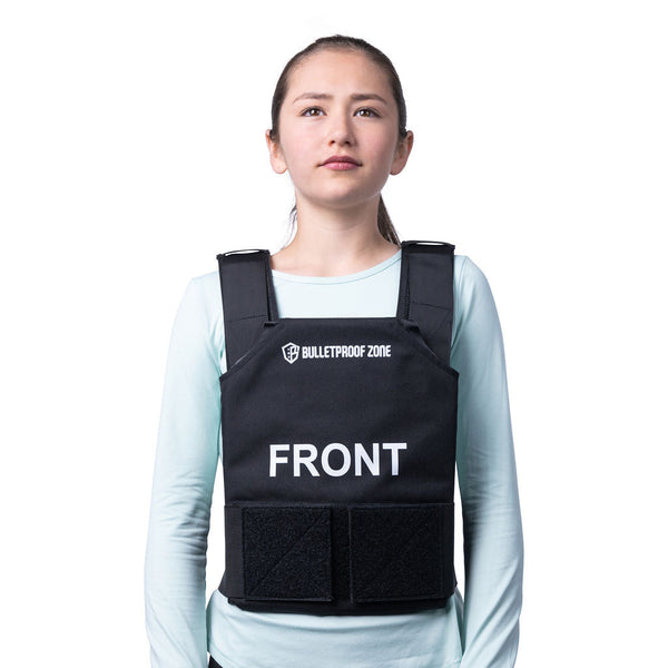 Bulletproof Zone ProtectVest NIJ Level IIIA Bulletproof Vest worn by little girl