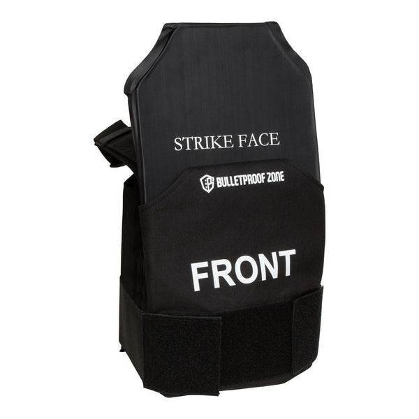 Armor panel being inserted in Bulletproof Zone ProtectVest NIJ Level IIIA Bulletproof Vest