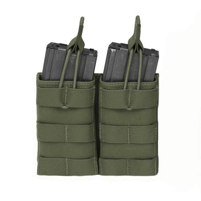 Warrior Assault Systems Double MOLLE Open M4 5.56mm Mag Pouch