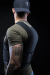 PGD Level IIIA Alpha Bullet and Stab Proof Vest left rear view