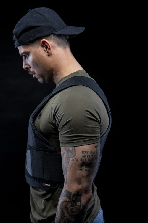 Fashion Bulletproof Fleece Vest for Men