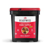 ReadyWise 60 Serving Freeze Dried Meat Bucket + 20 Servings of Rice