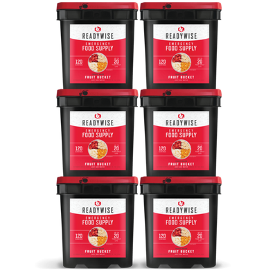 ReadyWise 720 Serving Freeze Dried Fruit Bundle