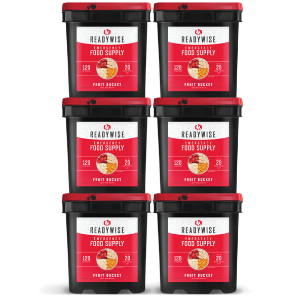 ReadyWise 720 Serving Freeze Dried Fruit Bundle