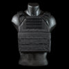 Spartan Armor Systems Shooters Cut Plate Carrier in Black