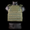 Spartan Armor Systems Shooters Cut Plate Carrier in Spartan Green