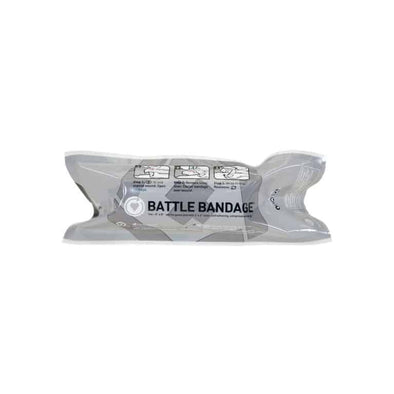 Combat Medical Battle Bandage® Grey Color with instructions how to use