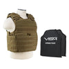 NcStar Expert Plate Carrier Vest With 10"X12" Level IIIA Shooter's Cut 2x Soft Ballistic Panels