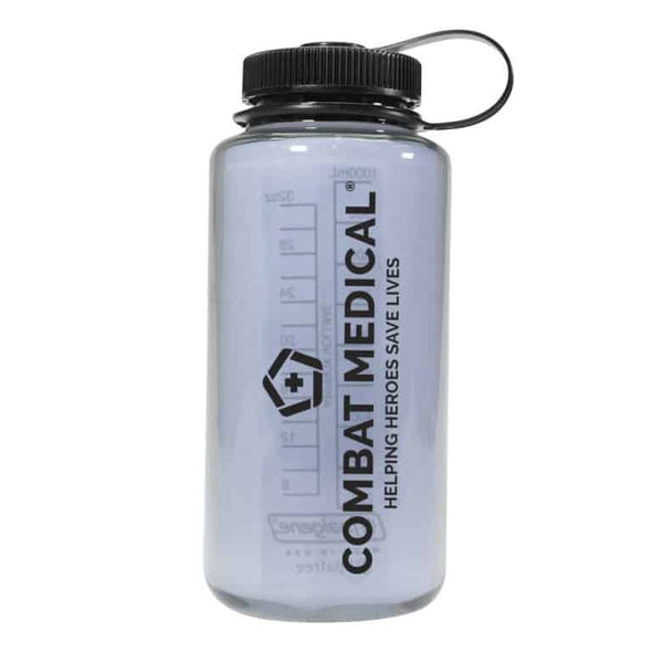 Combat Medical Nalgene Water Bottle, 32 oz. Transparent