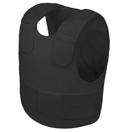 SafeGuard Armor Ghost Concealed Bulletproof Vest Body Armor (Edge and Spike Proof Upgradeable) in black