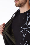 Blade Runner Anti-Slash Hooded Top In Razorwire Design With Cut Resistant Lining