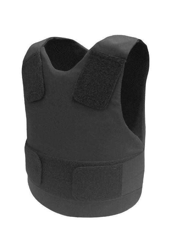 SafeGuard Armor HYBRID Concealed Bulletproof Vest (Stab and Spike Proof Upgradeable) in Black