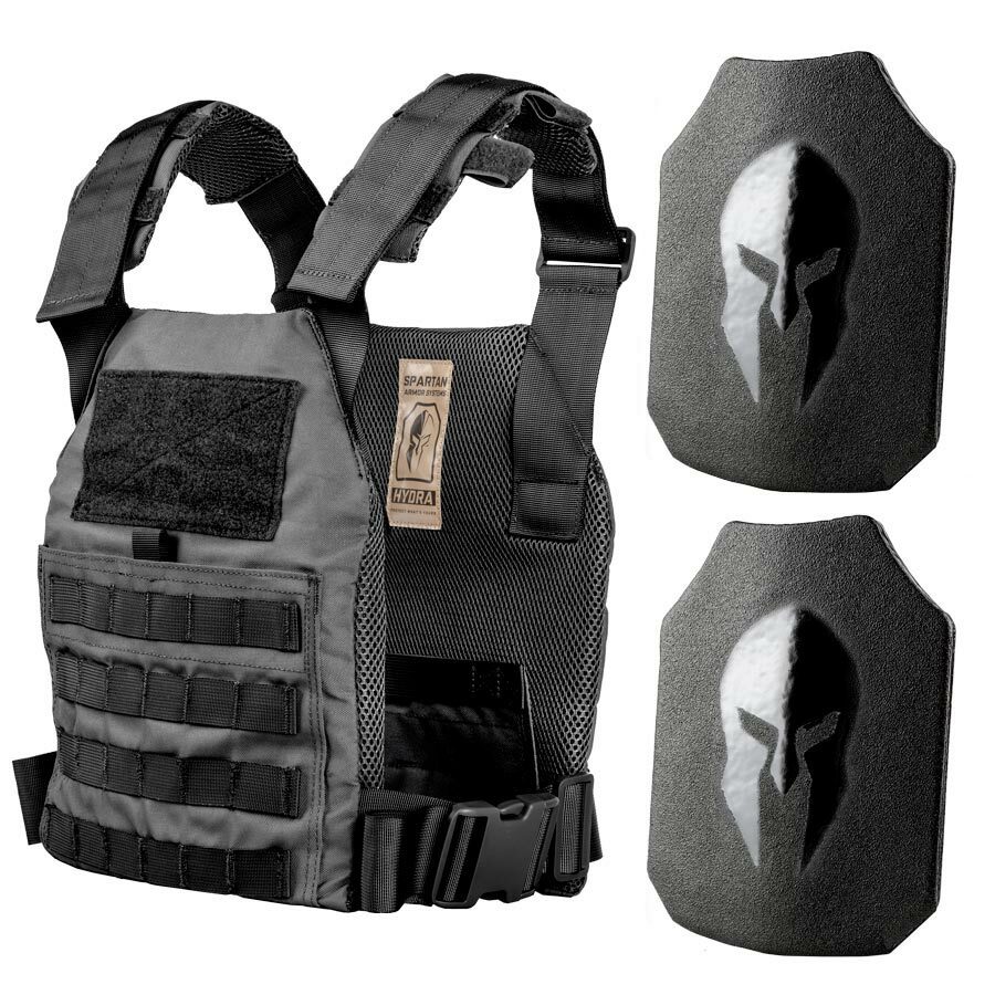 Spartan Armor AR550 Level III+ Active Shooter Kit / Police Plate ...