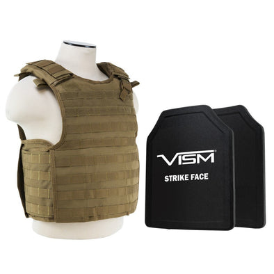 NcStar QR Carrier With 11"x14" PE Hard Plates - Bulletproof Zone