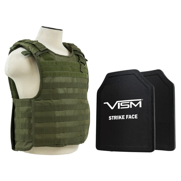NcStar QR Carrier With 11"x14" PE Hard Plates - Bulletproof Zone