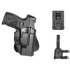 Tactical Scorpion Gear - Fits S&W M&P 9mm Level II Retention Polymer Paddle Holster
