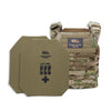 Predator Armor Level III+ Shooters Cut Plate Carrier Package - Bulletproof Zone