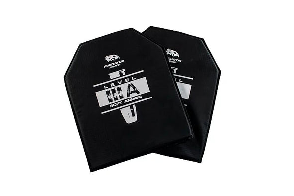 Predator Armor Level IIIA Soft Armor - (Set of Two) - Bulletproof Zone