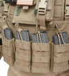 Warrior Assault Systems Triple MOLLE Open M4 5.56mm Mag Pouch