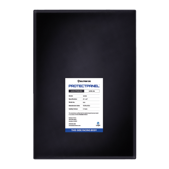 ProtectPanel® 12" x 16" Level IIIA Backpack Insert - Bulletproof Zone