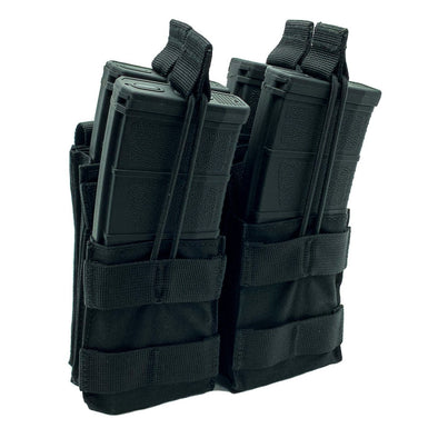 Shellback Tactical Double Stacker Open Top M4 Mag Pouch - Bulletproof Zone