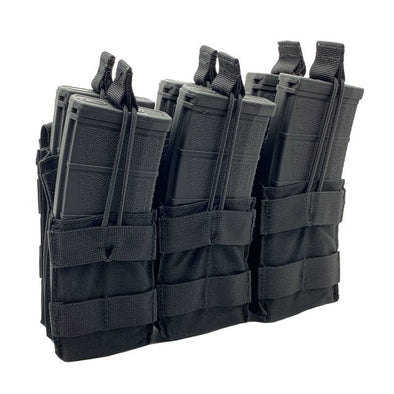 Shellback Tactical Triple Stacker Open Top M4 Mag Pouch - Bulletproof Zone