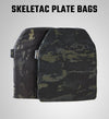 skeletac plate bags black multicam