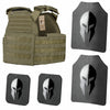 Spartan Armor Systems Omega™ AR500 Level III Body Armor and Sentinel Plate Carrier Package - Bulletproof Zone