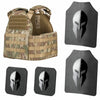 Spartan Armor Systems Omega™ AR500 Level III Body Armor and Sentinel Plate Carrier Package - Bulletproof Zone